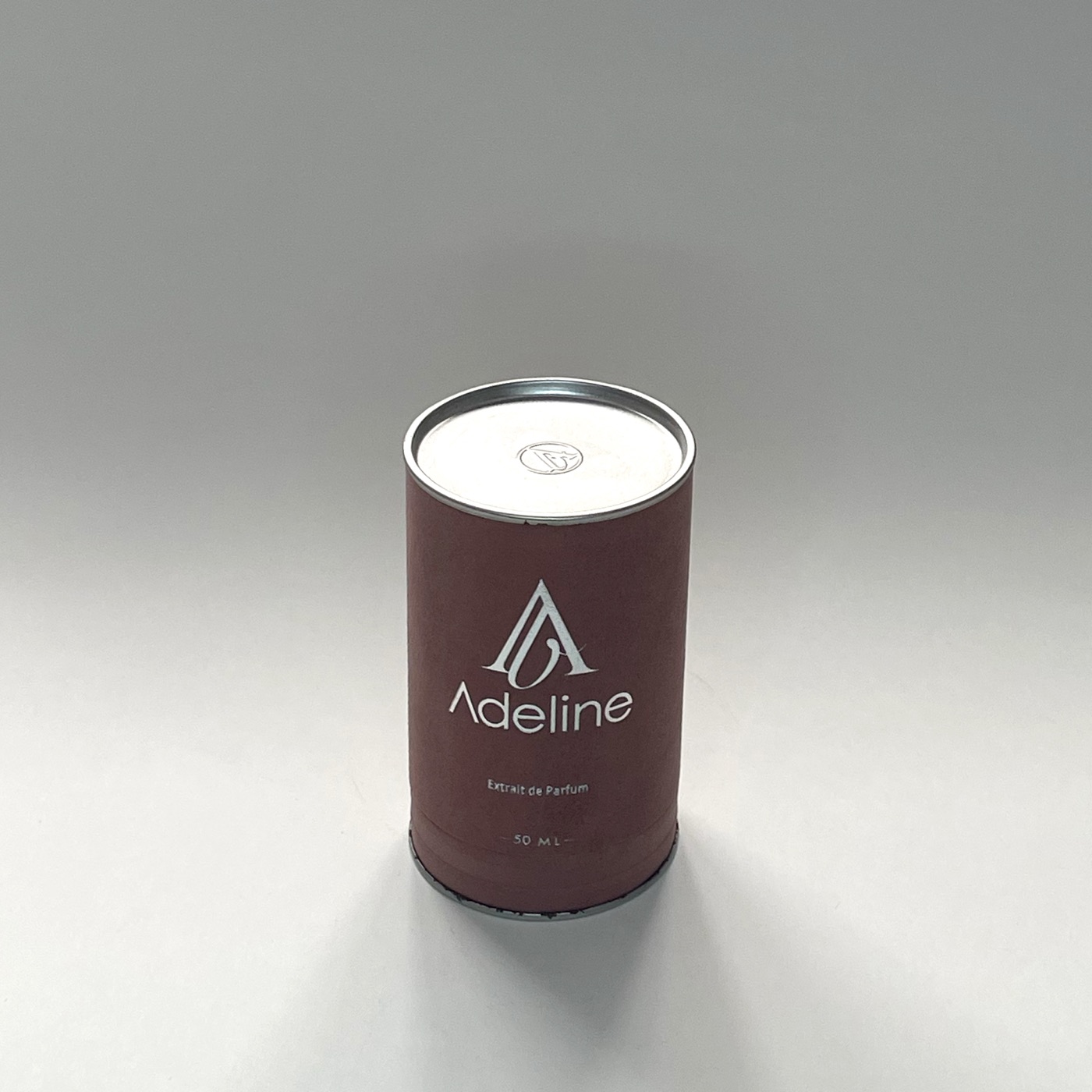 Adeline — Extrait de Parfum — Metal kapak silindir kutu